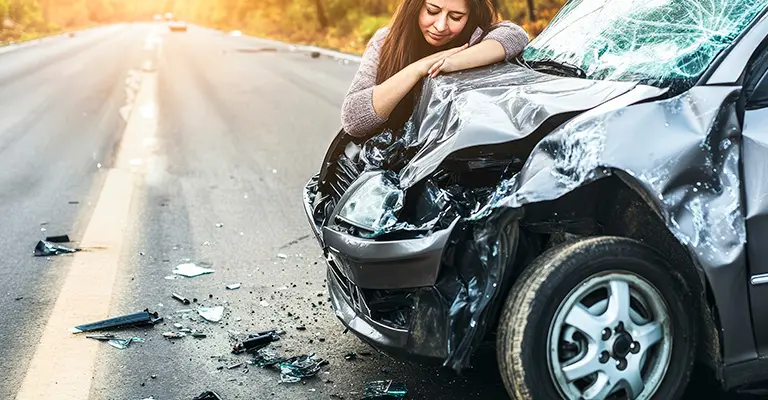 choque en AXA Seguro de Auto
